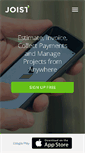 Mobile Screenshot of joist.com